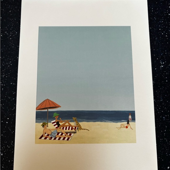 Cartier Summer in the Hamptons Notecard and Envelope Set. Limited Edition - Picture 5 of 7